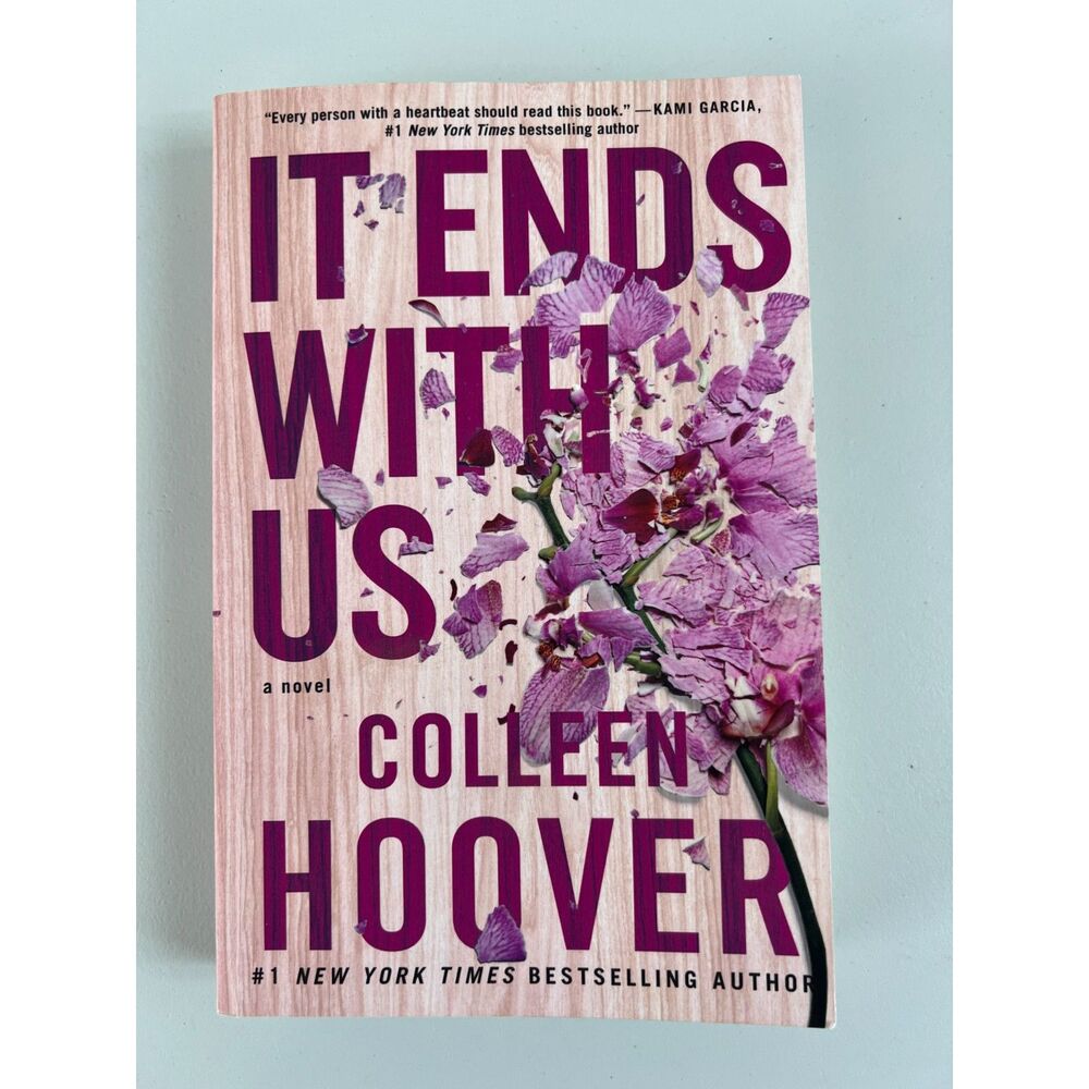 It Ends With Us by Colleen Hoover Paperback Book